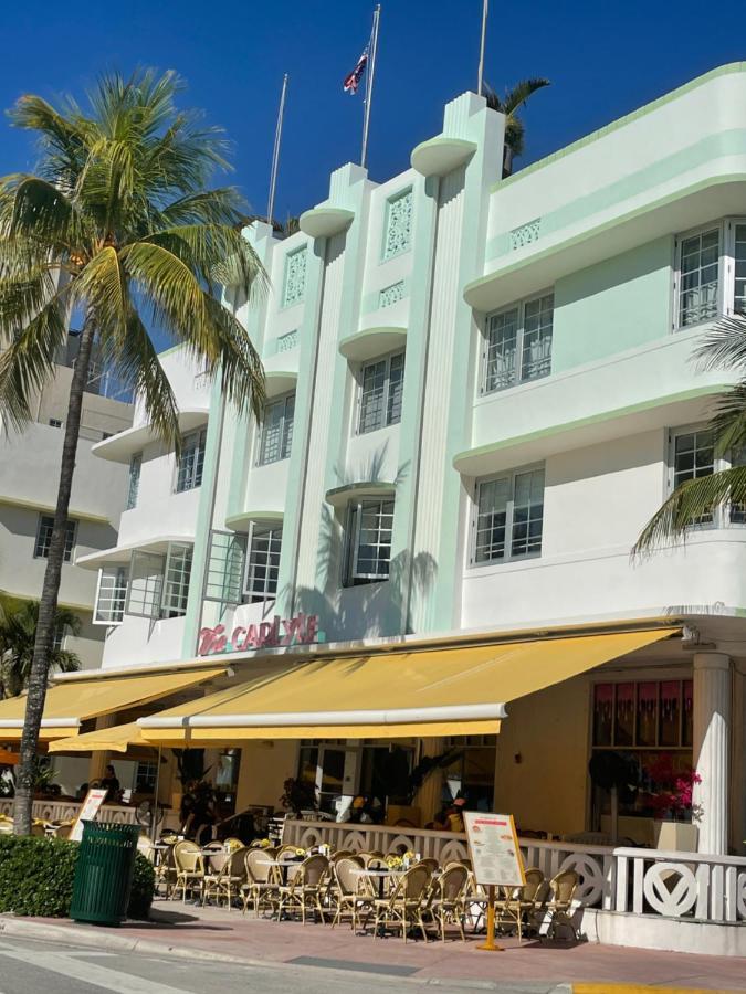 Beachfront Apt In Carlyle Hotel On Ocean Drive Маями Бийч Екстериор снимка
